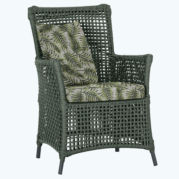 Poltrona Igapó Alumínio Micro Pintura Preta Corda Náutica Est