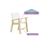 Poltrona Infantil Castelo Casatema Madeiraoriginals Natural/b