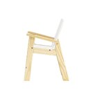 Poltrona Infantil Castelo Casatema Madeiraoriginals Natural/b