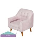 Poltrona Infantil Montessori Comfort Espuma D20 Casatema Rosa