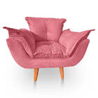 Poltrona Infantil Opalinha Para Sala E Quarto Suede Escolha S