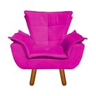 Poltrona Infantil Opalinha Suede Pink – D'Rossi