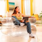 Poltrona Inflável Beanless Apoio De Braço Intex