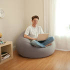 Poltrona Inflável Beanless Puff Cinza Intex