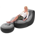 Poltrona Inflável Ultra Lounge Com Pufe - Intex