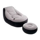 Poltrona Inflável Ultra Lounge Com Pufe - Intex