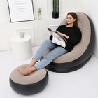 Poltrona Inflável Ultra Lounge Com Puff