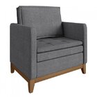 Poltrona Inga Casa De Pedra Grafite