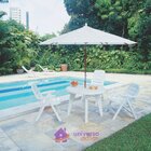 Poltrona Iracema Encosto Alto Branca