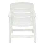 Poltrona Iracema Encosto Baixo Branca