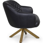 Poltrona Jade Base Giratória Giromad Corano Black
