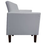 Poltrona Jade Corino Cinza Pes Chanfrado Tabaco  M11 - D'rossi