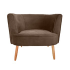 Poltrona Jade Decorativa Para Sala E Quarto Pés Palito Veludo