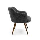 Poltrona Jade I Linho Cinza