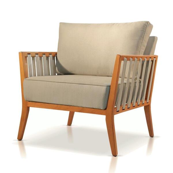 Poltrona Jade Linho Agarb Decor Linho Bege