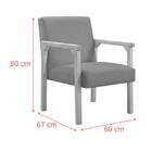 Poltrona Jade Pe Madeira