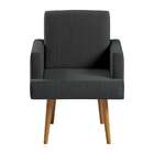 Poltrona Jasper Linho Grafite