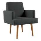 Poltrona Jasper Linho Grafite