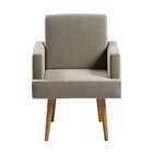 Poltrona Jasper Suede Bege