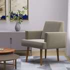 Poltrona Jasper Suede Bege