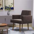 Poltrona Jasper Velosuede Marrom