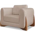 Poltrona Jolie 1 Lugar Pes Boomerang Linho Ezz