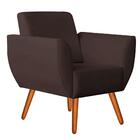 Poltrona Jolly Suede Marrom