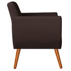 Poltrona Jolly Suede Marrom