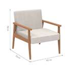 Poltrona Jordi Bege E Nogueira