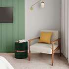 Poltrona Jordi Bege E Nogueira