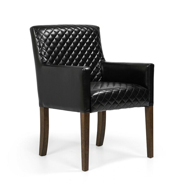 Poltrona Joy Bright Black B-159 Base De Madeira D03 - D'rossi