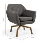 Poltrona Joy Tressê Ii Cinza