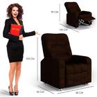 Poltrona Js Reclinável Comfort Korino Marrom
