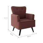 Poltrona Judite Rosê