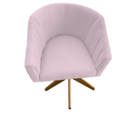 Poltrona Julia Decoração Base Giratória Salão Clinica Cadeira