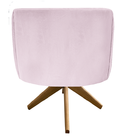 Poltrona Julia Decoração Base Giratória Salão Clinica Cadeira