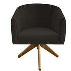 Poltrona Julia Decoração Base Giratória Salão Clinica Cadeira