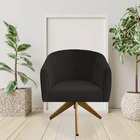 Poltrona Julia Decoração Base Giratória Salão Clinica Cadeira