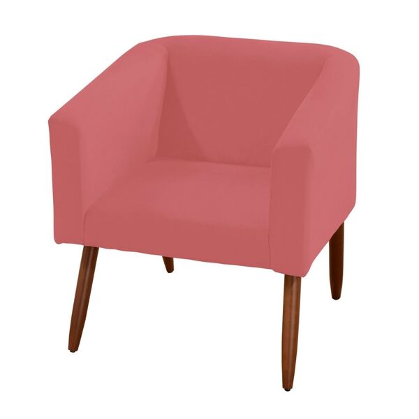 Poltrona Juliane Platinum Decor Rosa