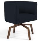 Poltrona Ka Madeira Betina C05 Corano Preto