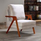 Poltrona Kiara Decorativa Moderna Confortável Sala Recepção F