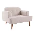 Poltrona Kiev Linho Cru