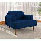 Poltrona Kiev Velosuede Azul Marinho
