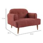 Poltrona Kiev Velosuede Telha