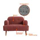 Poltrona Kiev Velosuede Telha