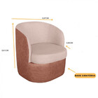 Poltrona Konfort Carrara Giratória