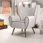 Poltrona Kora Algodão Bege