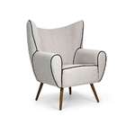 Poltrona Kora Algodão Bege