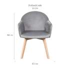 Poltrona Lambert Cinza