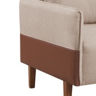 Poltrona Lana  Linho Bege